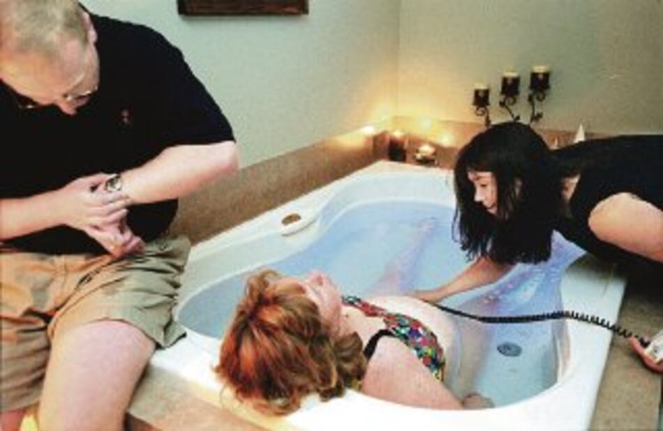 Dar a luz en la bañera