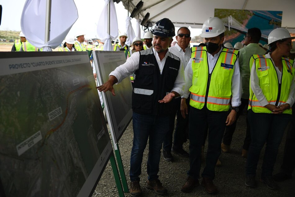 Comienzan los trabajos de construcción del cuarto puente sobre el Canal de Panamá