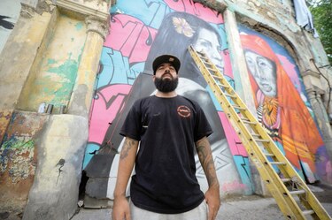 Los barrios como lienzos