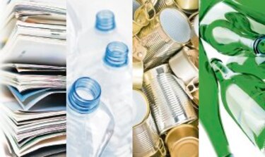 Provecho de los desechos reciclables