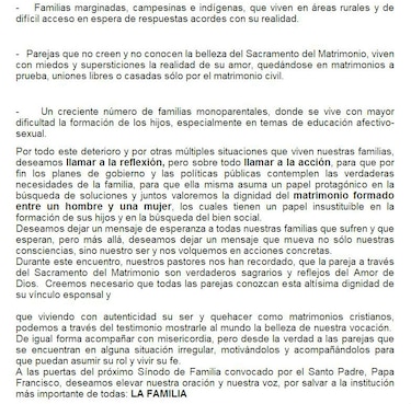 Iglesia católica de Panamá cree que parejas que solo se casan por lo civil son una 'sombra que vive la familia'