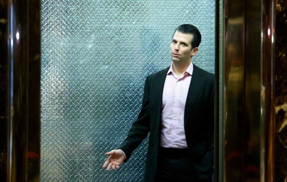 Trump Jr. revela mensajes intercambiados con WikiLeaks durante campaña