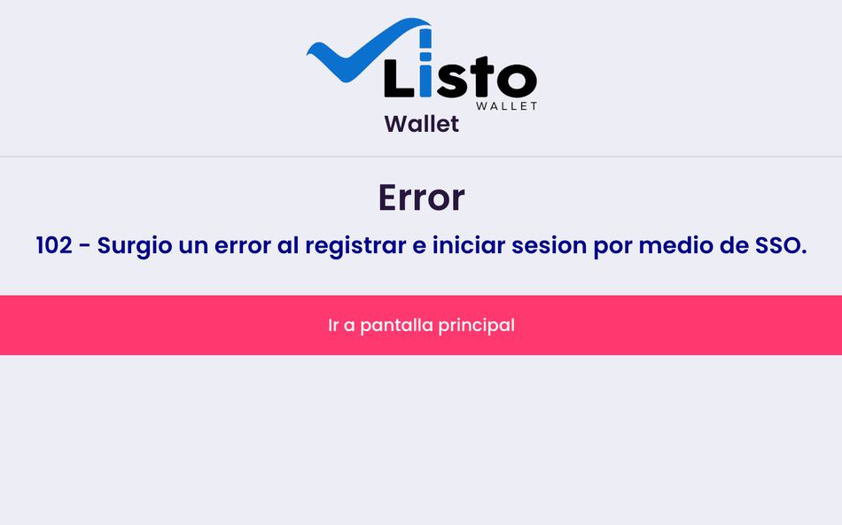 La página web para verificar el pago del PASE-U está fuera de servicio