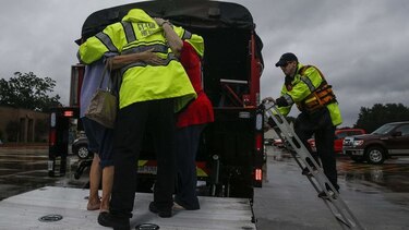 La tormenta Harvey llega a Luisiana