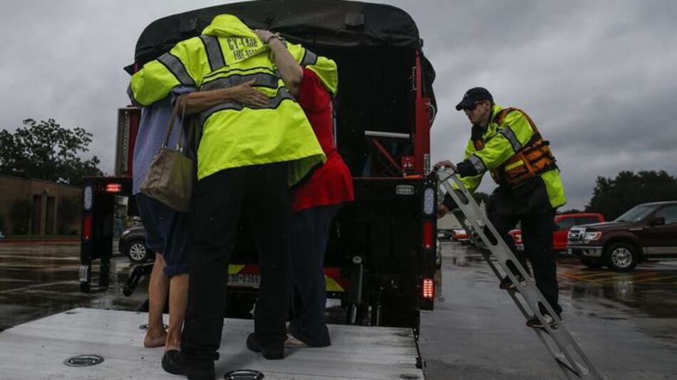La tormenta Harvey llega a Luisiana