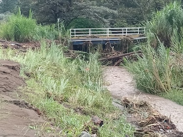 Boquete: 82 deslizamientos de tierra tras intensas lluvias del fin de semana