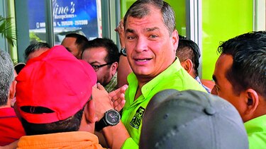 Expresidente ecuatoriano Rafael Correa está en Panamá