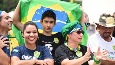 Brasil: Seguidores de Jair Bolsonaro se congregan para esperar toma de posesión