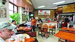 Una fiesta de la comida y sabor