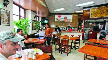 Una fiesta de la comida y sabor