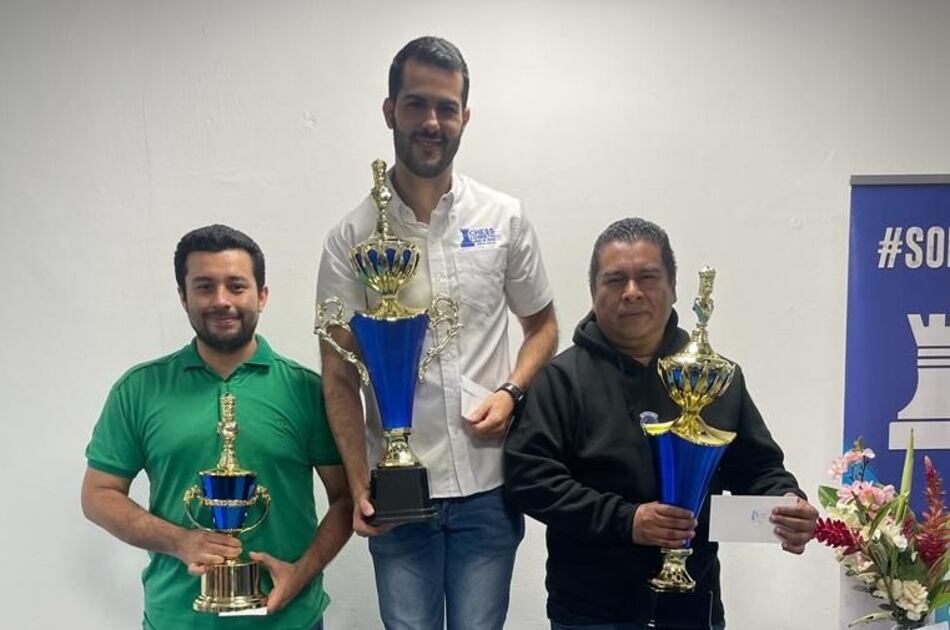 Sánchez y Barría, campeones nacionales de Ajedrez 2023