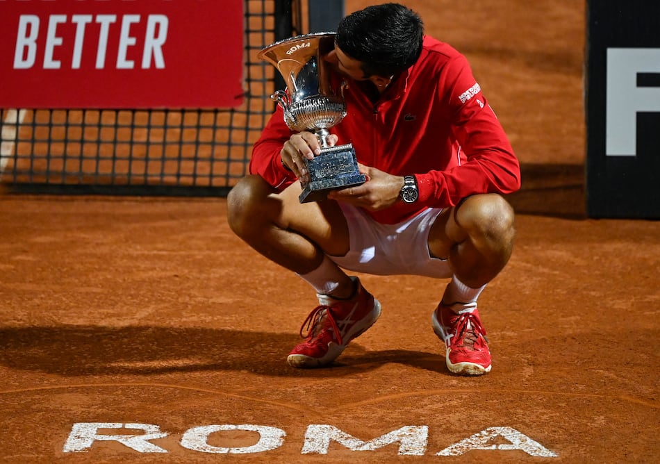 Novak Djokovic logra su quinto título en Roma