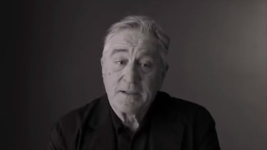 El actor y director Robert De Niro critica a Donald Trump