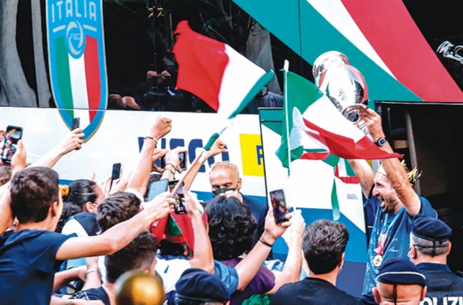 Italia llega a Roma como rey de Europa tras un desenlance feliz en Wembley