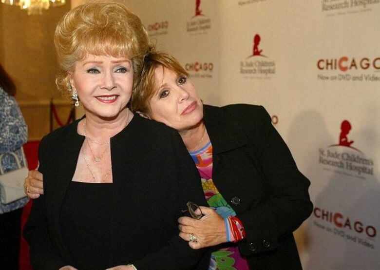 Muere actriz Debbie Reynolds un día después de su hija Carrie Fisher