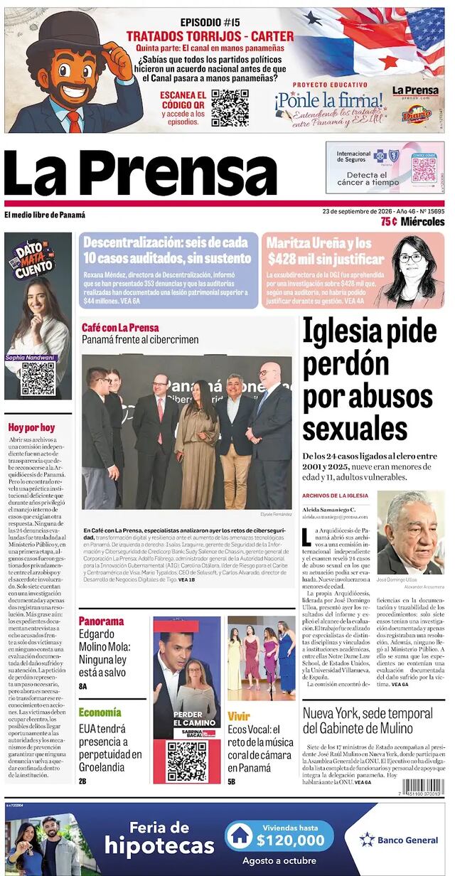 Portadas La Prensa