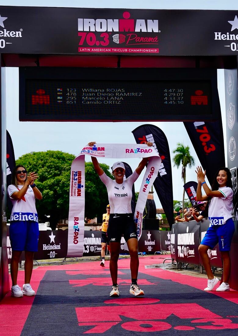 Fellipe Santos vuelve a ganar el Ironman 70.3 Panamá