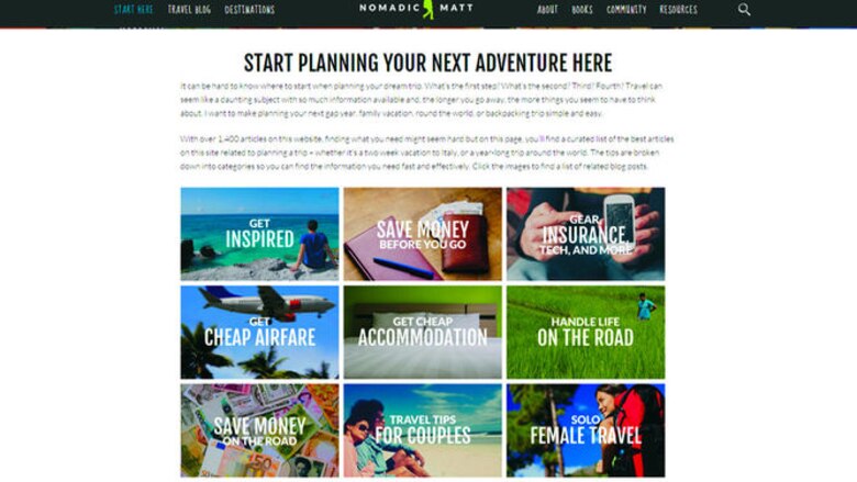 Una pareja de trotamundos