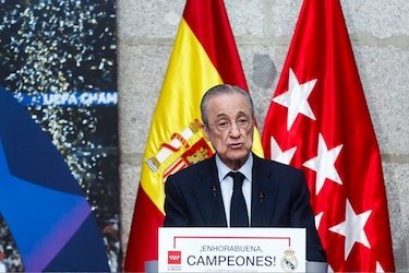 Florentino Pérez: ‘estos jugadores son leyendas del Real Madrid y el fútbol mundial’