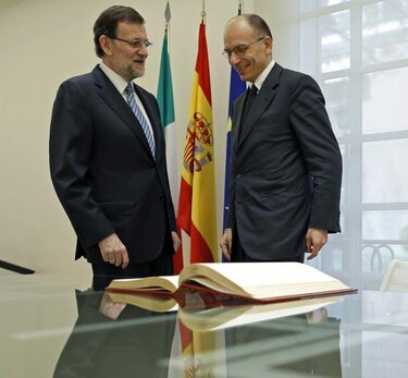 Rajoy y Letta evalúan mañana coyuntura económica y futuro del Canal de Panamá