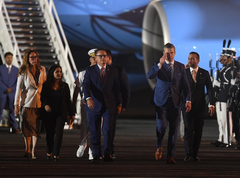 Pete Hegseth, el secretario de Defensa de Estados Unidos, ya se encuentra en Panamá