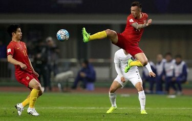 China vence 1-0 a Corea del Sur 