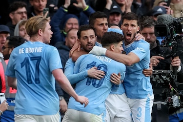 Bernardo Silva se redime y mete al Manchester City en la final de la FA Cup