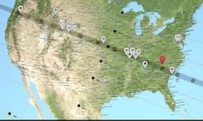 El eclipse solar y su trayectoria