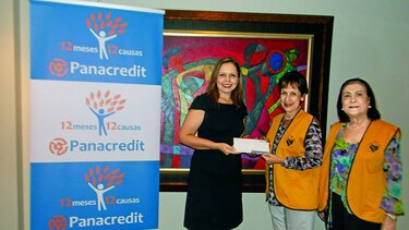 Panacredit entrega aporte a la Asociación Luz y Vida