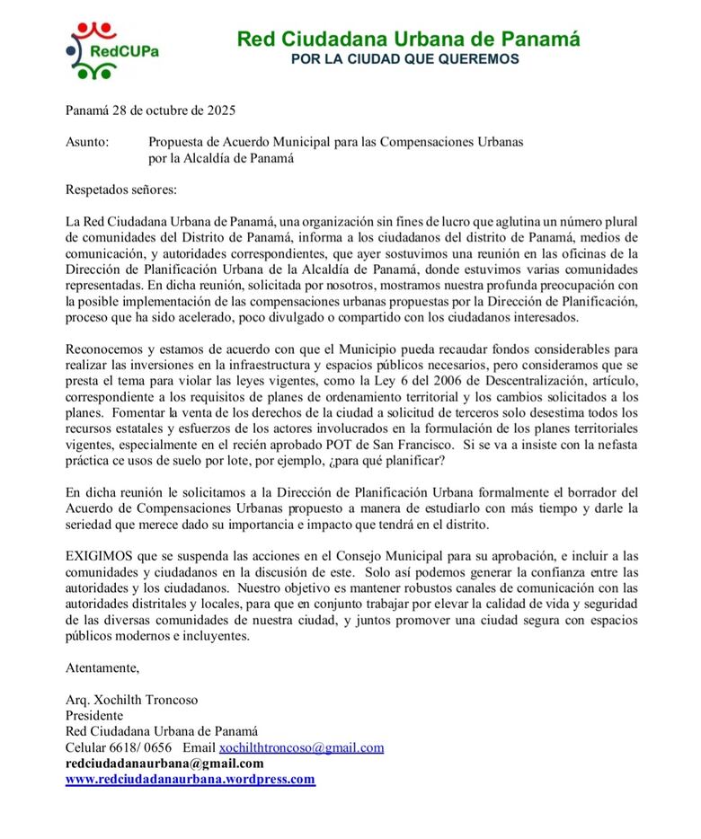 Compensaciones urbanas provocan rechazo  por falta de transparencia 