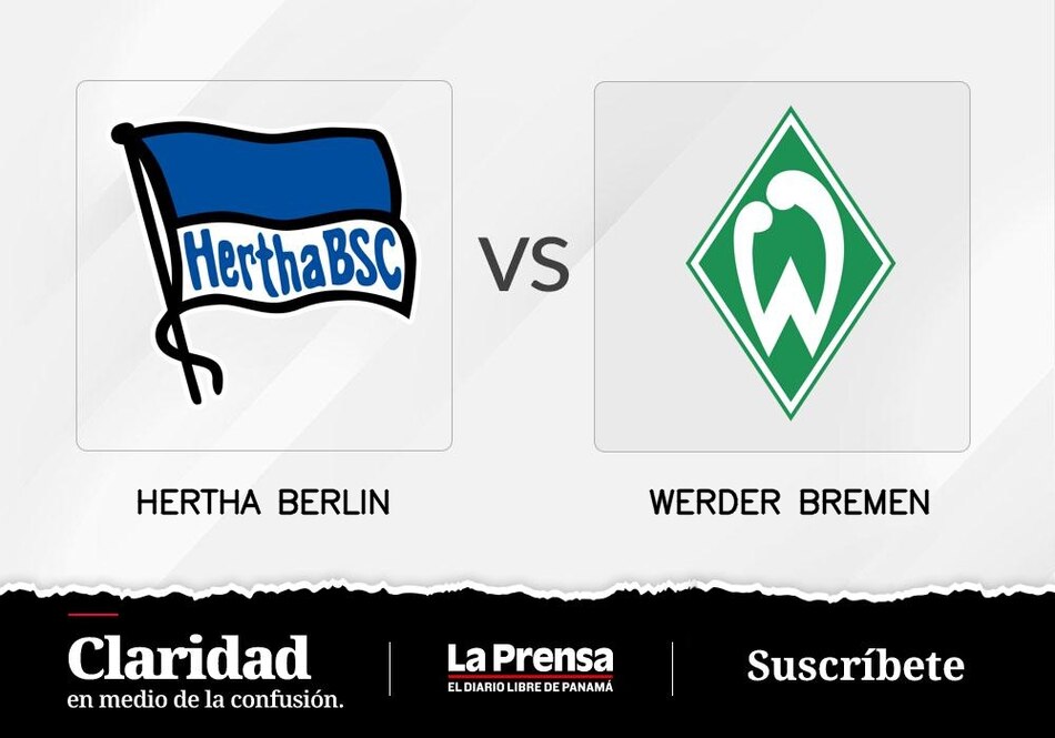 Werder Bremen se mide de local a Hertha Berlín