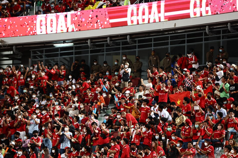 Manchester United golea 4-0 al Liverpool en amistoso de pretemporada en Tailandia