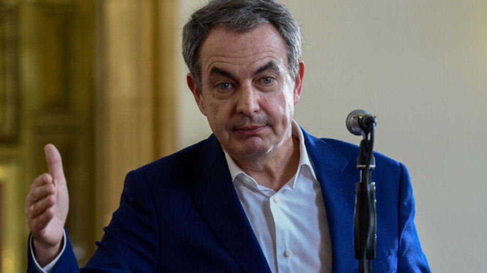 Abuchean a José Rodríguez Zapatero mientras observaba elecciones en Venezuela