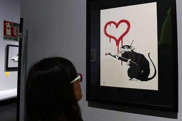 El arte rebelde de Banksy se expone en Museo de la Cultura de Milán
