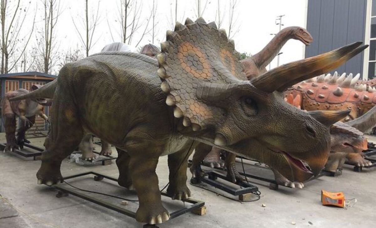 El parque Dinoworld llega por primera vez al país