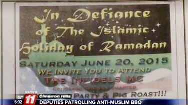 La banda de motociclistas estadounidenses antiislámica que se encarga de la seguridad en los letales sitios de ayuda en Gaza