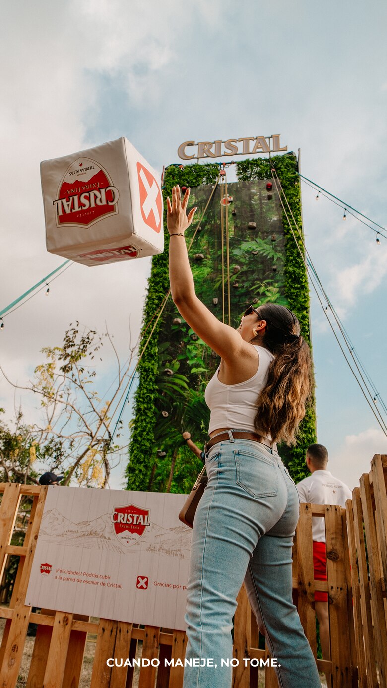 Cerveza Cristal ratificó su compromiso con el arte y el medio ambiente en el Macrofest Panamá