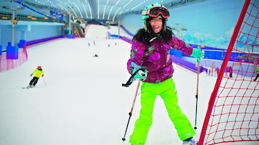 La gran pista de nieve bajo techo