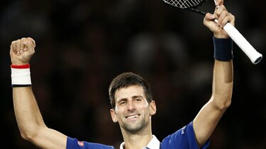 Novak Djokovik triunfa en el Masters de París