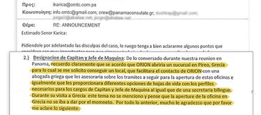 Consulado fue sede de Orion