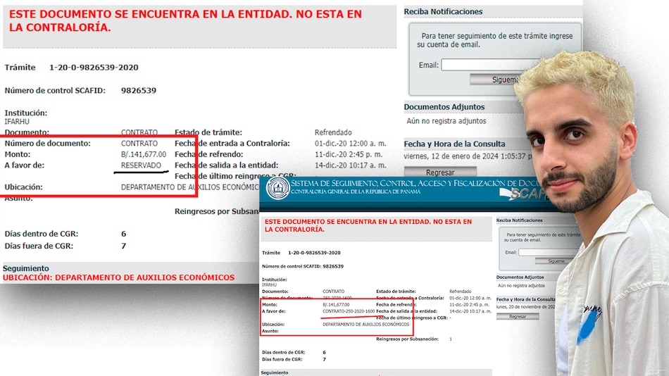 Contraloría encubre a los beneficiarios de los auxilios económicos del Ifarhu