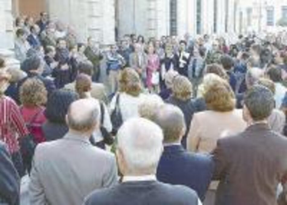 Protesta del silencio por asesinato de juez