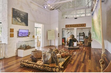 A punto de naufragar en el río Magdalena