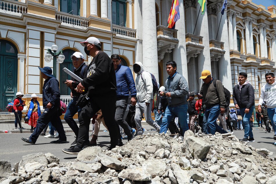 Gobierno de Arce denuncia que Evo Morales amenaza con ‘interrumpir el orden democrático’