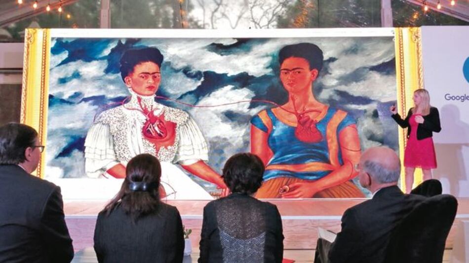 Google le da trato estelar a Frida Kahlo