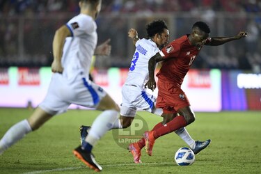 Imágenes del triunfo de Panamá ante El Salvador en las eliminatorias mundialistas