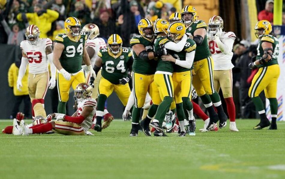 Crosby se redime y Packers ganan