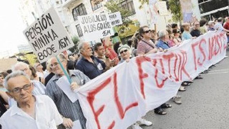 ‘Indignados’ van hacia Madrid