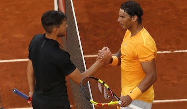 Nadal cae ante Thiem y perderá el puesto de número uno del mundo