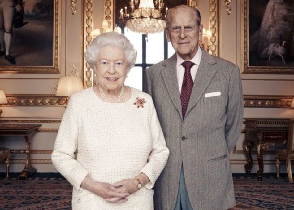 La reina Isabel II y el príncipe Felipe festejan su aniversario 70